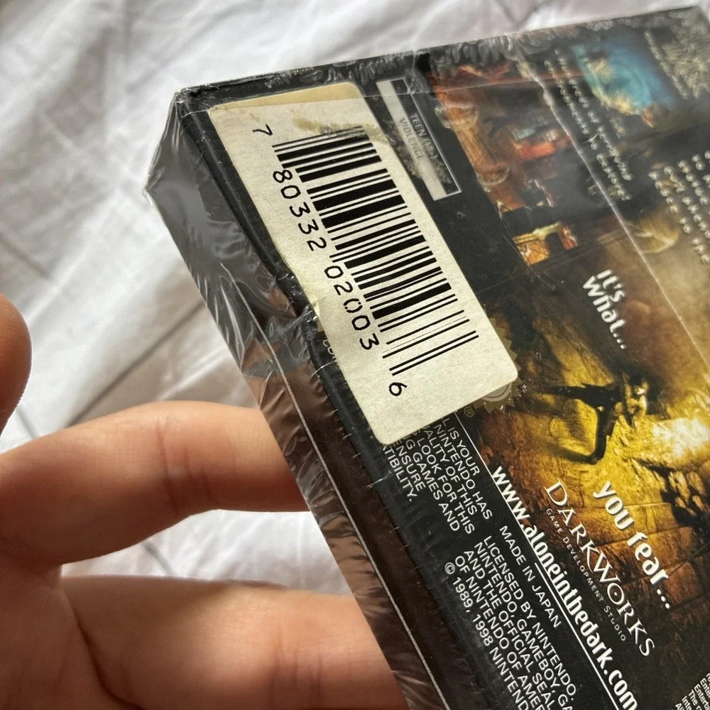 Alone in the Dark The New. Nightmare GBC Game Boy Color CIB ! Partially Sealed